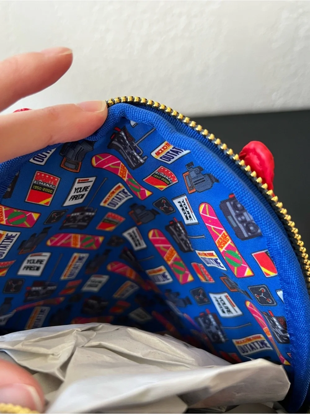 Loungefly Back to the Future Marty McFly Cosplay Mini Backpack - NWT